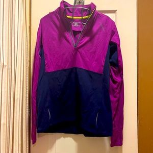 Brooks running 1/4 zip running jacket